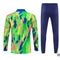 Survêtement d'entraînement demi-zip - Brésil 2025/2026 - Camouflage Vert/Bleu