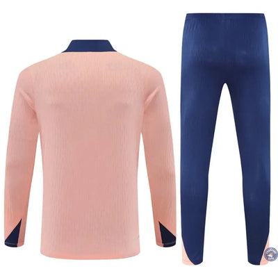 Survêtement d'entraînement demi-zip - Chelsea 2025/2026 - Rose/Bleu Marine