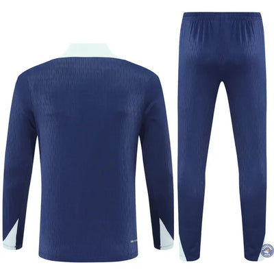 Survêtement d'entraînement demi-zip - Inter Milan 2025/2026 - Bleu Marine/Gris Bleuté
