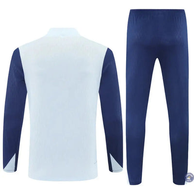 Survêtement d'entraînement demi-zip - Inter Milan 2025/2026 - Gris Bleuté/Bleu Marine