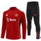 Survêtement d'entraînement demi-zip - Manchester United 2025/2026 - Rouge/Noir/Blanc