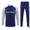 Survêtement d'entraînement demi-zip - Tottenham 2025/2026 - Bleu/Gris/Blanc