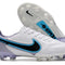 Tiempo 9 Elite FG Blanc/Violet/Bleu