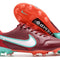 Tiempo 9 Elite FG Bordeaux/Blanc/Turquoise