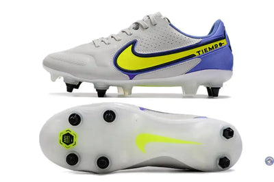 Tiempo Legend 9 Elite SG-PRO Recharge -Gris/Jaune Fluo/Bleu