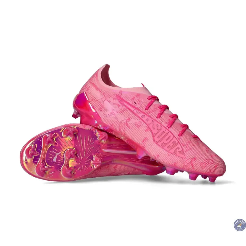 ULTRA 5 ULTIMATE FG CLUB WORLD CUP X KIDSUPER - PINK LILAC/FAST PINK/ROSE