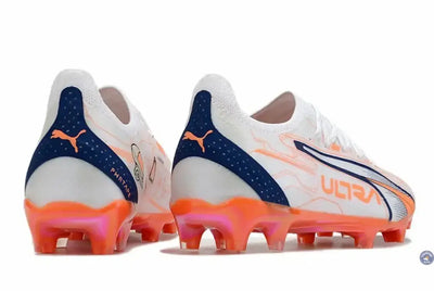 ULTRA ULTIMATE FG/AG ASTRONAUT - Blanc/Orange/Bleu