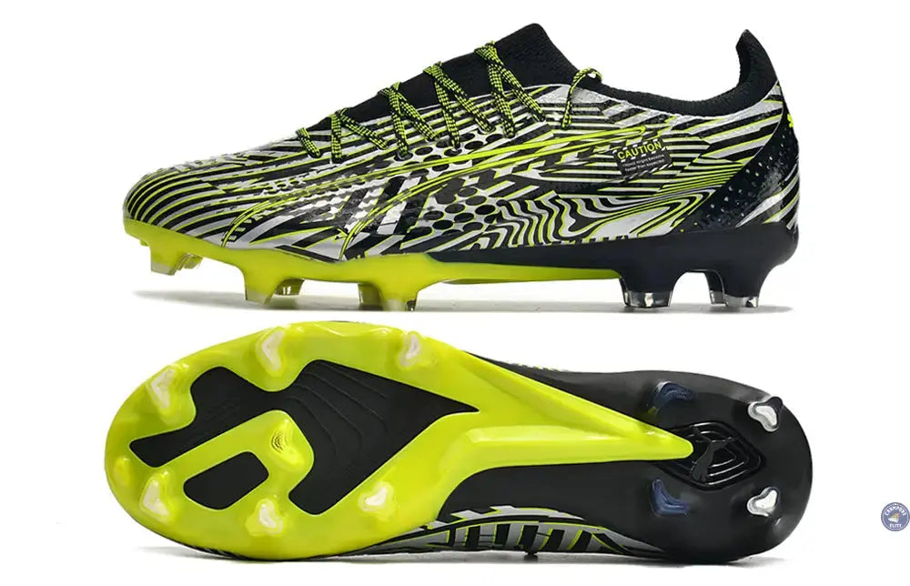 Ultra Ultimate FG Dazzle - Noir/Blanc/Vert ÉDITION LIMITÉE