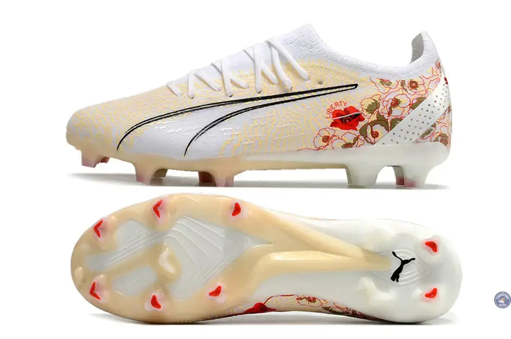 Ultra Ultimate FG Liberty EURO Féminin 2022 - Blanc/Pristine/Noir ÉDITION LIMITÉE