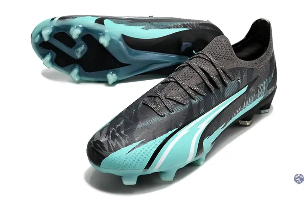 Ultra Ultimate FG Rush - Strong Gray/Blanc/Turquoise ÉDITION LIMITÉE