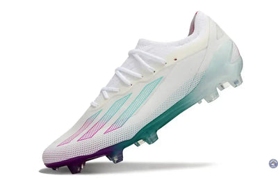 X Crazyfast Elite FG Blanc/Violet/Vert