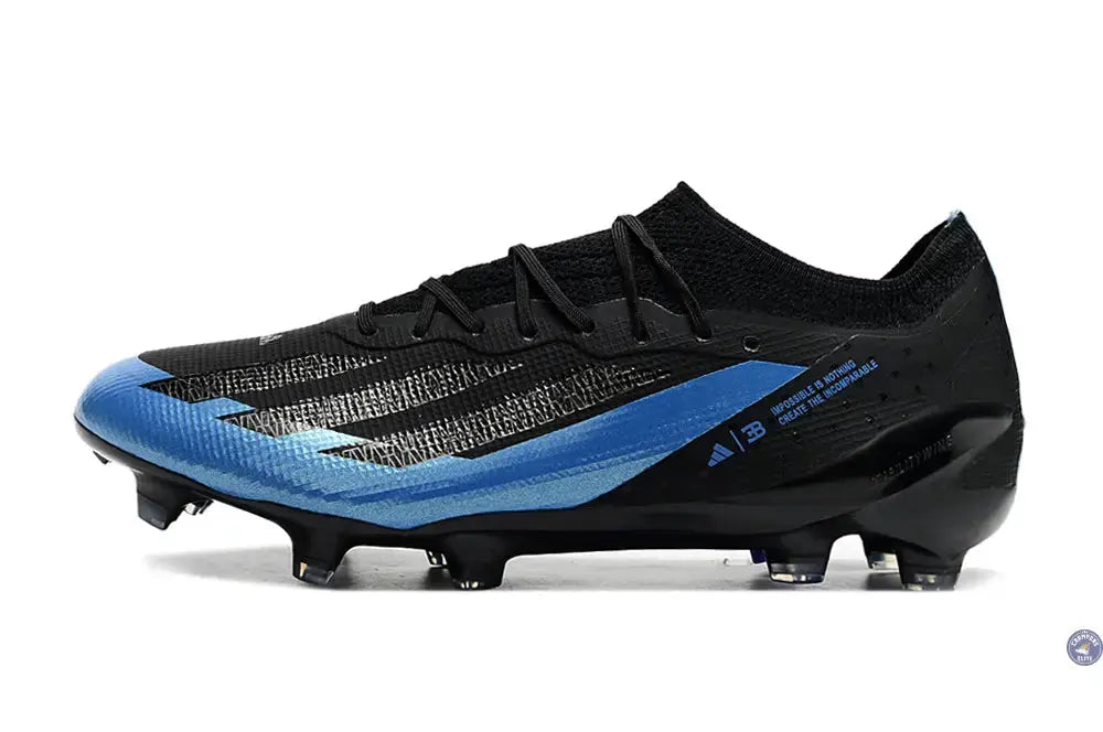 X Crazyfast Elite FG x Bugatti - Noir/Bleu