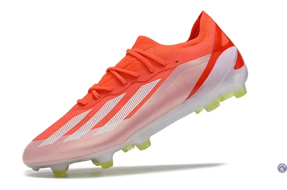X Crazyfast Elite FG Energy Citrus - Rouge/Blanc/Jaune