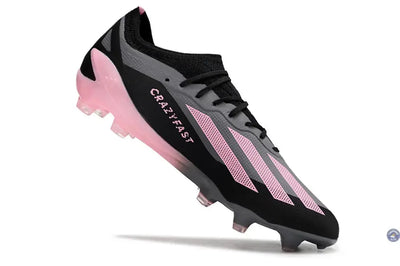 X Crazyfast Elite FG Noir/Gris/Rose