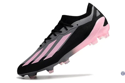 X Crazyfast Elite FG Noir/Gris/Rose