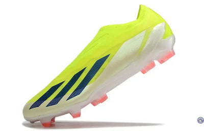 X Crazyfast Elite Laceless FG Solar Energy - Jaune/Noir/Blanc