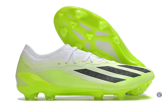 X Crazyfast FG Crazyrush - Blanc/Noir/Lucid Lemon