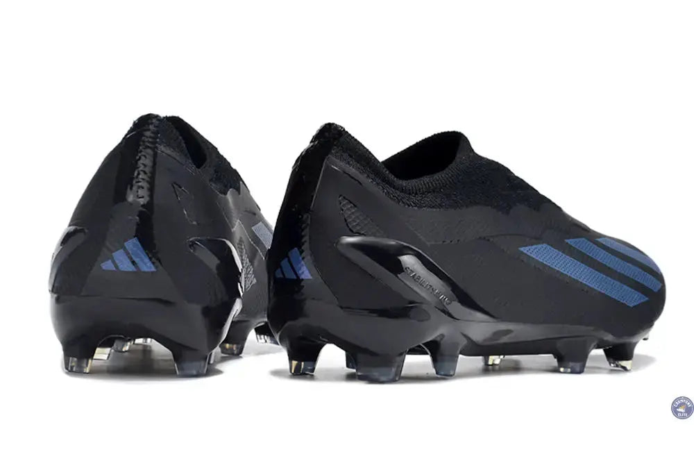 X Crazyfast Laceless FG Nightstrike - Noir