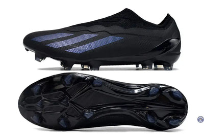 X Crazyfast Laceless FG Nightstrike - Noir