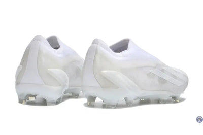 X Crazyfast Laceless FG Pearlized - Blanc