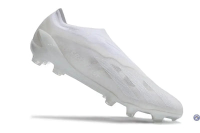 X Crazyfast Laceless FG Pearlized - Blanc