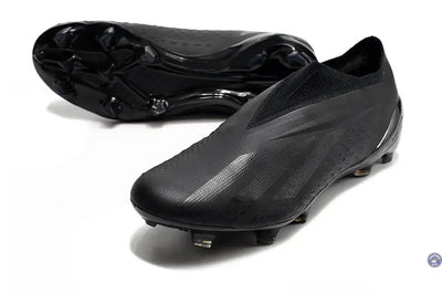 X Speedportal Elite Laceless FG Full Black - Noir