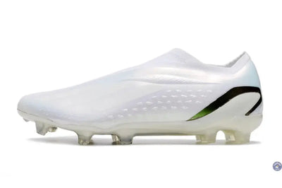 X Speedportal Elite Laceless FG Pearlized - Blanc/Noir